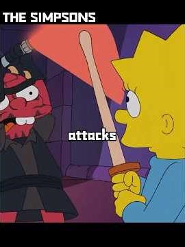 Maggie bravely fighting with the bullys #thesimpsons #cartoon