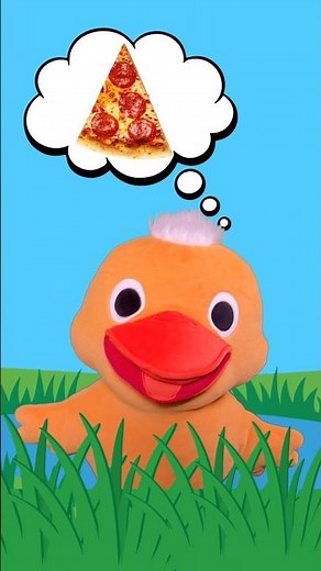 What shape is the pizza? | Circle Time with Ms. Monica #learn #shapes #duckduck