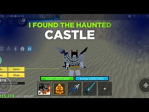 HAUNTED CASTLE LOCATION IN 3RD SEA ROBLOX BLOX FRUIT 😱