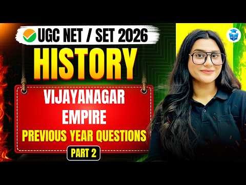 UGC NET History 2026 | Vijayanagar Empire PYQs Most Important Questions + Explanation | JRFAdda