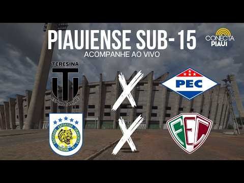 TERESINA EC x PIAUÍ EC e TIRADENTES x FLUMINENSE-PI | PIAUIENSE SUB15 | 2ª rodada