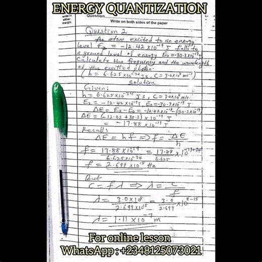 Solved problems on quantum physics