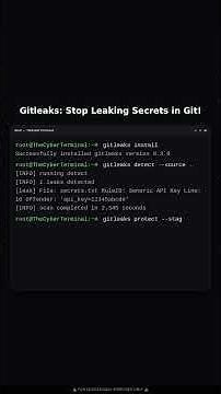 Gitleaks: Preventing Secret Leaks