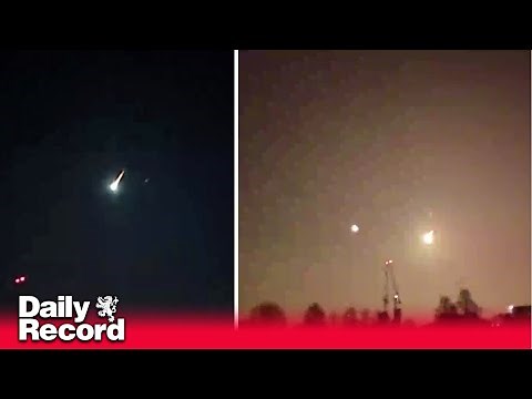 Asteroid Sar2667 explodes over English channel in 'huge meteor fireball'