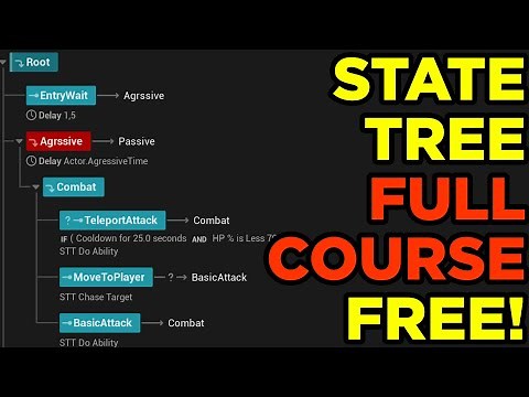 Learn All You Need to Know About State Trees In Unreal Engine FOR FREE