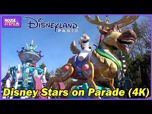 "Disney Stars on Parade" at Disneyland Paris - St. Patrick's Day 2026 (4K)