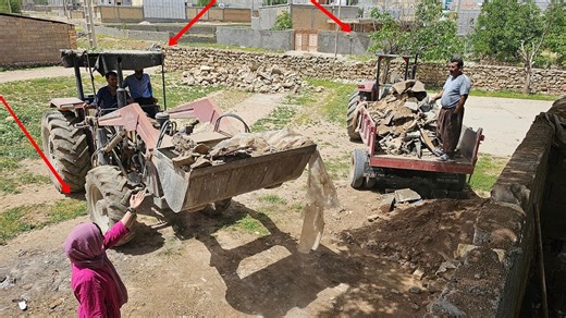 How Nomadic Mirza Ali Fix The Trouble With Neighbor? Second Wife Setareh Return from the Hospital | Iran Lifestyle