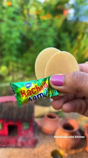 Kacha Aam Panipuri 😋😋 #ytshorts #food #golegappe