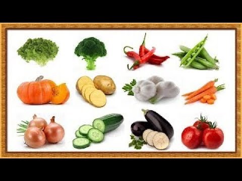 Vegetable Names with Pictures | A to Z Vegetables Name | Vegetable Names in English For Kids