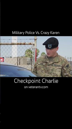 CHECKPOINT CHARLIE | 40+ MILITARY SHOWS AVAILABLE ON VETERANTV.COM #darkhumor #militaryhumor