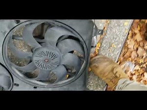 HOW TO REPLACE THE RADIATOR FAN ON.A 2009 VOLVO S80 - 126.89