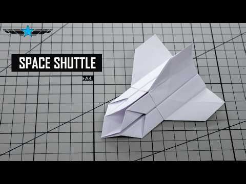 Easiest Origami Space Shuttle Ever Created
