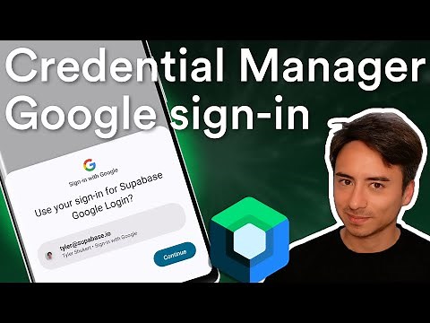 Sign in with Google on Android using Credential Manager and Supabase Auth