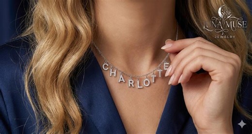 Custom Initial Necklace – Engraved Letter Pendant, Stainless Steel - Etsy