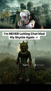 I Let Chat Mod My Skyrim… Bug Mistake #skyrim #SkyrimSpecialEdition #gaming #gamingcommunity | KidShadoe
