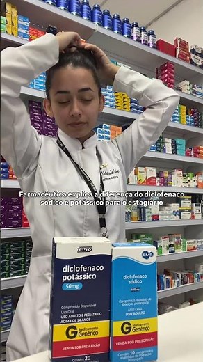 DIFFERENCE BETWEEN DICLOFENAC SODIUM AND POTASSIUM #pharmacy