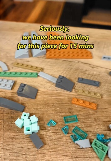 When you can’t find a LEGO piece 😢 #lego #legolifestyle #legomania #legolife #legoset #legocommunity #legotiktok
