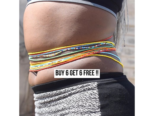 Waist Beads, Africa Waist Beads, Belly Beads, Waist Beads for Weight Loss, African Jewelry, Plus Size Waist Beads, Stomach Beads, Beads - Etsy