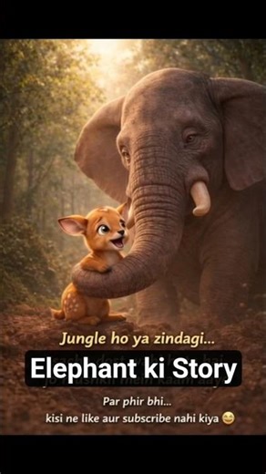 elephant🐘 ki Story #elephant #animalstory #short #shortvideo