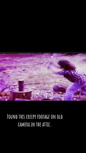 Creepy Found Footage: DogMan on Old Video Camera