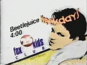 1992 Fox Kids Beetlejuice weekdays 30sec promo