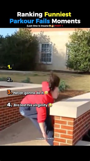 Ranking Funniest Parkour Fails Moments 😱😱