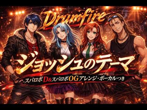 【Super Robot Wars D / OG】Joshua Radcliffe Theme “Drumfire” | AI Vocal Arrangement