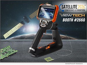 ViewTech Borescopes to Showcase Advanced Aerospace Inspection Solutions at SATELLITE 2026 Conference and Exhibition