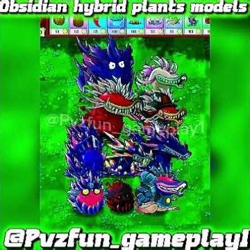 Pvz/ Obsidian walnut+king godzilla fusion models #pvz #ytshorts #shorts #gaming #plantsvszombies