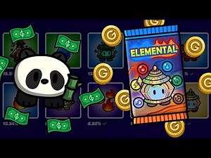 Obtaining the MYTHIC Everything Gim in the Gimkit Elemental Pack!