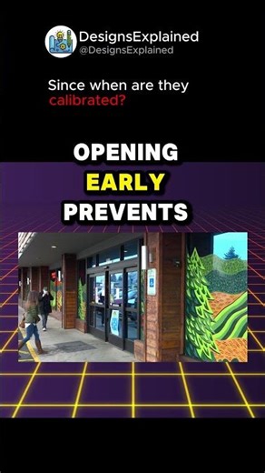 Why the grocery store doors open before you reach them.