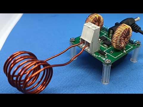 Mini-ZVS Induction Heater 5–12V Kit – Build, Fix & Test
