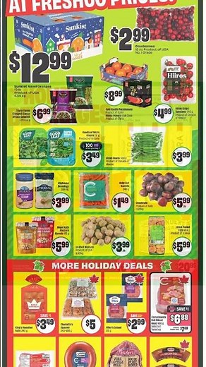 FreshCo weekly flyer / circulaire Dec 11 - Dec 17