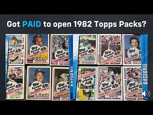 AMAZING HAUL - Opening 1982 Topps Cello Packs - Most Valuable Baseball Cards going to be Graded