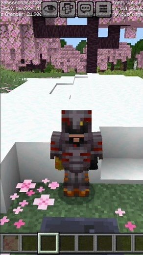 How to make flame frags armor in Unstable #Minecraft#SMP#shorts
