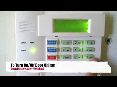 How To Turn Chime On/Off