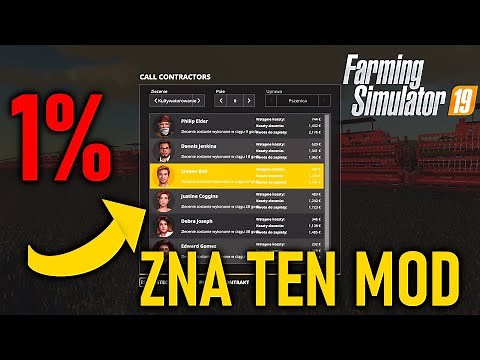 TYLKO 1% MA TE MODY do Farming Simulator 19 * FULL REAL*