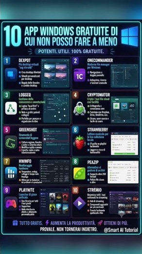 10 app Windows gratuite che non possono mancare sul tuo PC