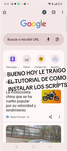 Tutorial: Cómo Instalar Scripts en Roblox