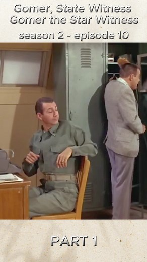 Gomer Pyle, U.S.M.C._ Season 2, Episode 10_ Gomer, State Witness - Funny Military Sitcom