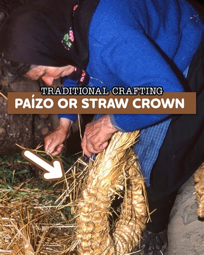 Handmade Rye-Straw Crown to Place Hot Caldrons🥘 | Eugenio Monesma Documentaries