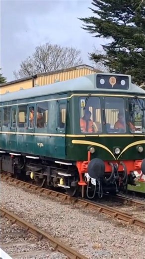 The DMU departing Minehead #train #trainspotting #railway
