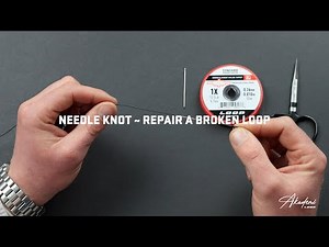 LOOP Akademi ~ Needle knot repair a broken loop