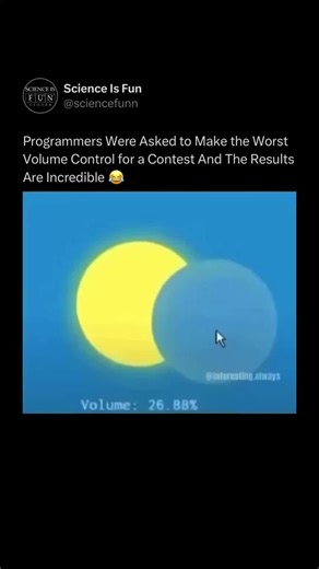 In 2017, a group of developers and designers took on a delightful anti-challenge: build the most infuriating volume control interface possible. It wasn’t an official event - but it quickly gained traction in design communities such as Reddit’s r/ProgrammerHumor and r/badUlbattles, where people shared absurd Ul concepts like yelling to change volume, Angry Birds-style slingshots, maze-like volume puzzles, and even curling-themed sliders. One post on Vice celebrated the phenomenon as « a series of
