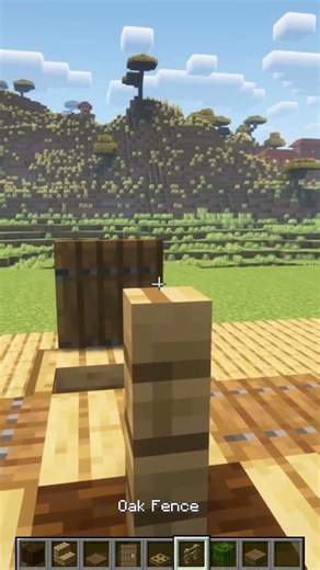 Picnic table #minecraft #shorts #minecrafttutorial #gaming #shortfeed #minecraftbuilding #tutorial