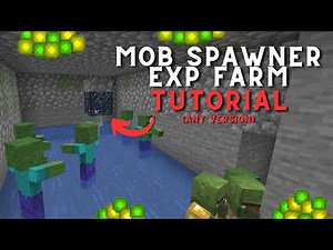 EASY Mob Spawner EXP Farm Tutorial ! (less than 2 minutes)