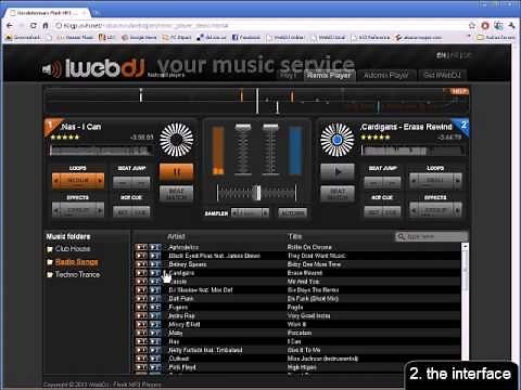 iWebDJ - Online DJ Mixer (the basics)