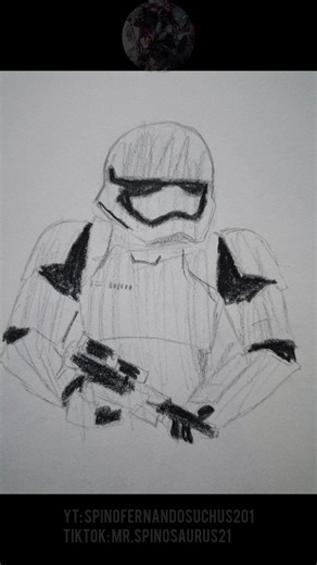 First order trooper #menggambar #drawing #starwars