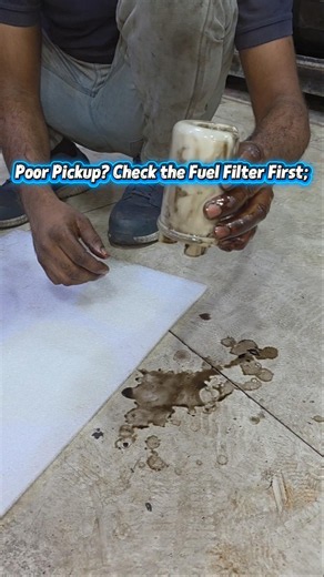 Fuel Filter Choked | Low Pickup Problem Solved