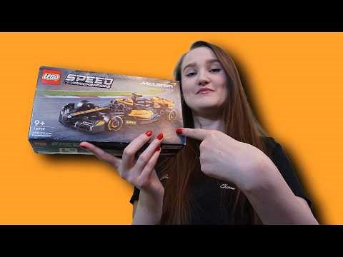 LEGO 2023 MCLAREN FORMULA 1 RACE CAR 76919 UNBOXING, BUILD, FUN FACTS AND REVIEW